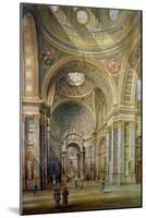 Interior View of Brompton Oratory-Herbert A. Gribble-Mounted Giclee Print