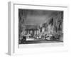 Interior View of Dr Fisher's Apartments, Charterhouse, Finsbury, London, 1816-Joseph Constantine Stadler-Framed Giclee Print