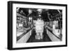 Interior View of E. R. Brown's Store - Eskridge, KS-Lantern Press-Framed Art Print