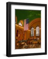 Interior View of Grand Central Station, New York, USA-Nancy & Steve Ross-Framed Photographic Print