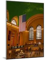 Interior View of Grand Central Station, New York, USA-Nancy & Steve Ross-Mounted Photographic Print