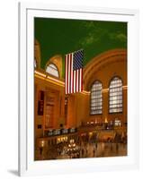 Interior View of Grand Central Station, New York, USA-Nancy & Steve Ross-Framed Photographic Print