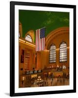 Interior View of Grand Central Station, New York, USA-Nancy & Steve Ross-Framed Photographic Print