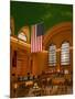 Interior View of Grand Central Station, New York, USA-Nancy & Steve Ross-Mounted Photographic Print