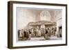 Interior View of Guildhall Chapel, City of London, 1817-George Jones-Framed Giclee Print