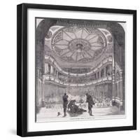 Interior View of Holborn Theatre Royal, High Holborn, Holborn, London, C1890-null-Framed Giclee Print