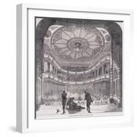 Interior View of Holborn Theatre Royal, High Holborn, Holborn, London, C1890-null-Framed Giclee Print