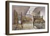 Interior View of Marshalsea Prison, Borough High Street, Southwark, London, 1887-John Crowther-Framed Giclee Print