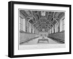 Interior View of Middle Temple Hall, City of London, 1803-James Peller Malcolm-Framed Giclee Print