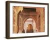 Interior View of Moroccan Restaurant, La Mamounia Hotel, Marrakech, Morocco, North Africa-Lee Frost-Framed Photographic Print