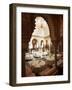 Interior View of Moroccan Restaurant, La Mamounia Hotel, Marrakech, Morocco, North Africa-Lee Frost-Framed Photographic Print