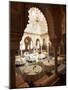 Interior View of Moroccan Restaurant, La Mamounia Hotel, Marrakech, Morocco, North Africa-Lee Frost-Mounted Photographic Print