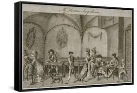 Interior View of Mr Horton's Soup Room, Cornhill, City of London, 1770-null-Framed Stretched Canvas