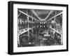 Interior View of New Machine Shop in Hagley Yard, 1905-Pierre Gentieu-Framed Giclee Print