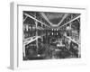 Interior View of New Machine Shop in Hagley Yard, 1905-Pierre Gentieu-Framed Giclee Print