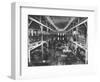 Interior View of New Machine Shop in Hagley Yard, 1905-Pierre Gentieu-Framed Giclee Print