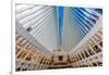 Interior view of Oculus Transportation Hub, NY, NY-null-Framed Photographic Print