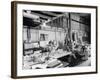 Interior View of One of the Buildings Used as a Hangout for Al Capone-null-Framed Photographic Print