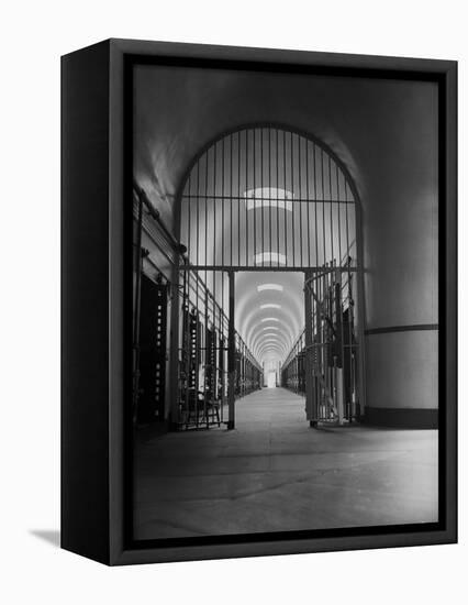 Interior View of Penitentiary-null-Framed Stretched Canvas