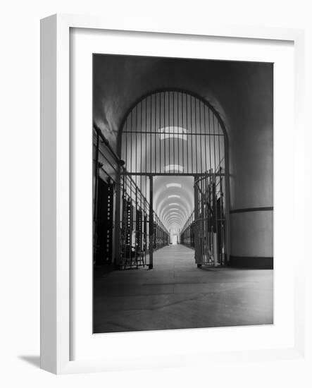 Interior View of Penitentiary-null-Framed Photographic Print