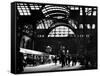 Interior View of Penn Station-Walker Evans-Framed Stretched Canvas