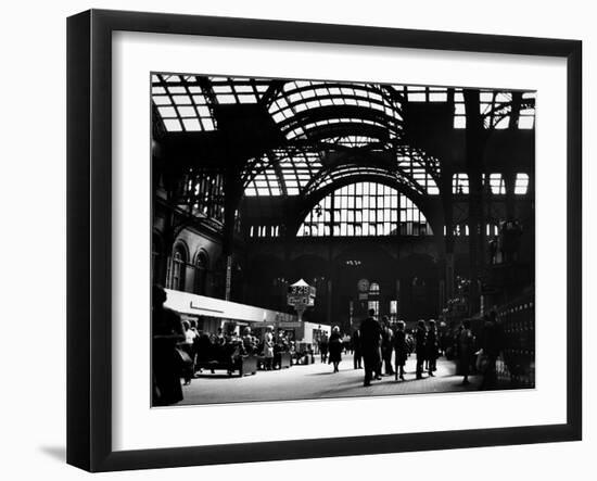 Interior View of Penn Station-Walker Evans-Framed Premium Photographic Print