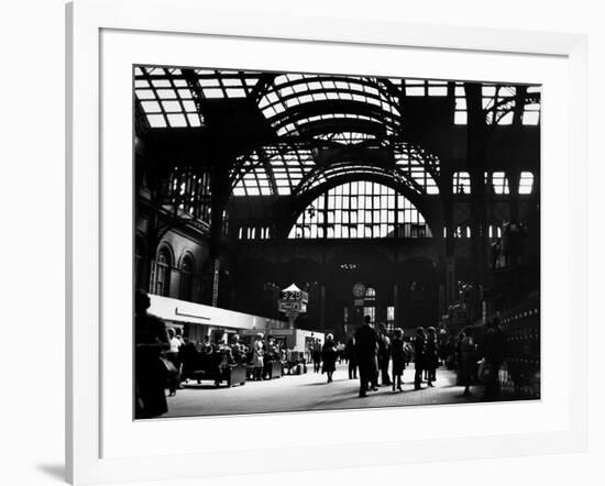 Interior View of Penn Station-Walker Evans-Framed Photographic Print