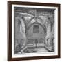 Interior view of Queen Elizabeth's Bath, London, 1834 (1904)-James Basire III-Framed Giclee Print