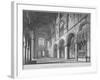 Interior View of St Bartholomew's Priory, Smithfield, City of London, 1818-John Coney-Framed Giclee Print