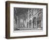 Interior View of St Bartholomew's Priory, Smithfield, City of London, 1818-John Coney-Framed Giclee Print