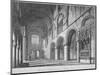 Interior View of St Bartholomew's Priory, Smithfield, City of London, 1818-John Coney-Mounted Giclee Print