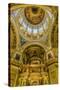 Interior View of St. Isaac's Cathedral, St. Petersburg, Russia, Europe-Michael-Stretched Canvas