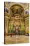 Interior View of St. Isaac's Cathedral, St. Petersburg, Russia, Europe-Michael-Stretched Canvas