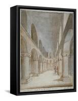 Interior View of St John's Chapel, Tower of London, C1810-Frederick Nash-Framed Stretched Canvas