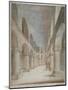 Interior View of St John's Chapel, Tower of London, C1810-Frederick Nash-Mounted Giclee Print