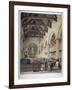 Interior View of St Leonard's Church, Bromley-By-Bow, London, C1860-George Hawkins-Framed Giclee Print