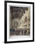 Interior View of St Leonard's Church, Bromley-By-Bow, London, C1860-George Hawkins-Framed Giclee Print