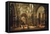 Interior View of St Paul's Cathedral, C1851-null-Framed Stretched Canvas