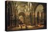 Interior View of St Paul's Cathedral, C1851-null-Stretched Canvas