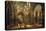 Interior View of St Paul's Cathedral, C1851-null-Stretched Canvas