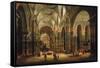 Interior View of St Paul's Cathedral, C1851-null-Framed Stretched Canvas