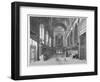 Interior View of St Paul's Cathedral, City of London, C1720-Johannes Kip-Framed Giclee Print