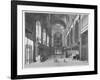 Interior View of St Paul's Cathedral, City of London, C1720-Johannes Kip-Framed Giclee Print