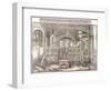 Interior View of St Paul's Cathedral When Richard Hunne Was Hanged, London, 1514-null-Framed Giclee Print