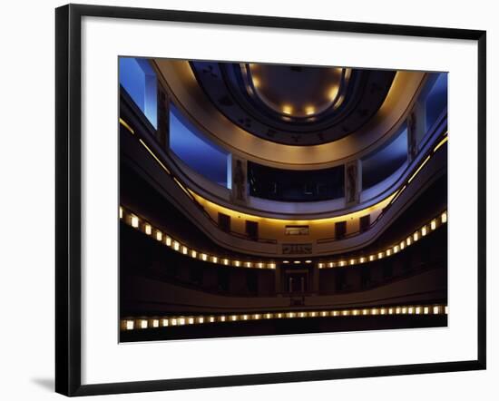 Interior View of Stage of Titano Theatre-null-Framed Giclee Print