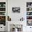 Interior View of Steel Underground Radiation Fallout Shelter Where Couple Relaxes with 3 Children-Walter Sanders-Photographic Print displayed on a wall