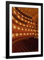 Interior view of Teatro Colon and its Concert Hall, Buenos Aires, Buenos Aires Province, Argentina,-Karol Kozlowski-Framed Photographic Print