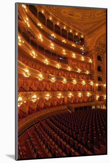 Interior view of Teatro Colon and its Concert Hall, Buenos Aires, Buenos Aires Province, Argentina,-Karol Kozlowski-Mounted Photographic Print