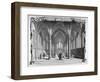 Interior View of Temple Church, City of London, 1750-John Boydell-Framed Giclee Print
