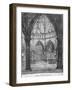 Interior View of Temple Church, Looking Towards the Organ, City of London, 1820-null-Framed Giclee Print